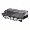 Primo PRBQ-40498 Epitrapezia Ilektriki Psistaria Leias kai Avlakotis Plakas 2400W Anoxeidoti me Ruthmizomeno Thermostati 41.8x37.3ek.